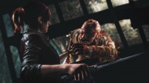 Resident Evil Revelations 2 Claire vs Monster Screenshot
