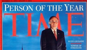 Time Magazine Rudy Giuliani Person of the Year Banner