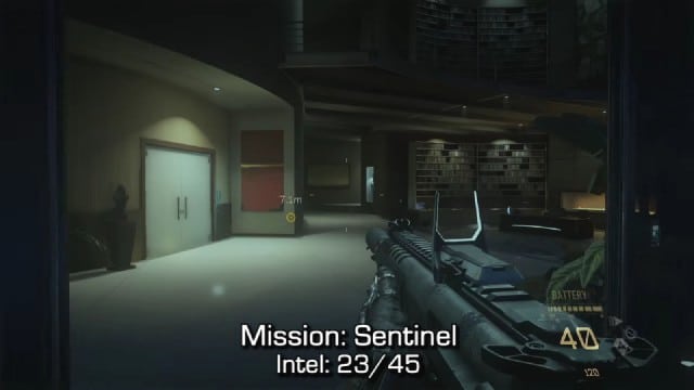 Call of Duty: Advanced Warfare Intel Location 23 in Mission 8: Sentinel