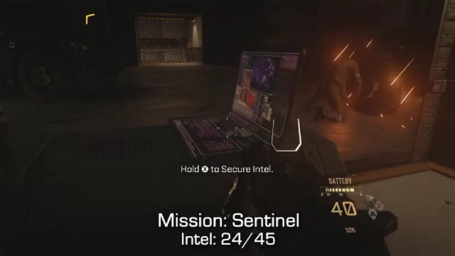 Call of Duty: Advanced Warfare Intel Location 24 in Mission 8: Sentinel