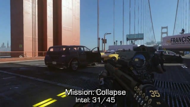 Call of Duty: Advanced Warfare Intel Location 31 in Mission 11: Collapse