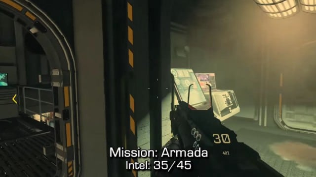 Call of Duty: Advanced Warfare Intel Location 35 in Mission 12: Armada