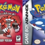 GBA Boxart Pokemon Ruby Sapphire Red Blue Covers Front 2003 USA