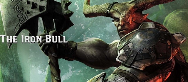 Iron Bull Dragon Age 3: Inquisition Banner Character Artwork