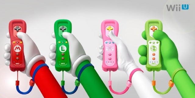 Mario, Yoshi, Luigi, Peach Wii Remote Plus Controllers