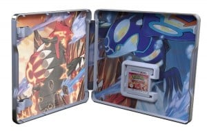 Pokemon Alpha Sapphire Omega Ruby Collector's Edition Steelbook UK 3DS