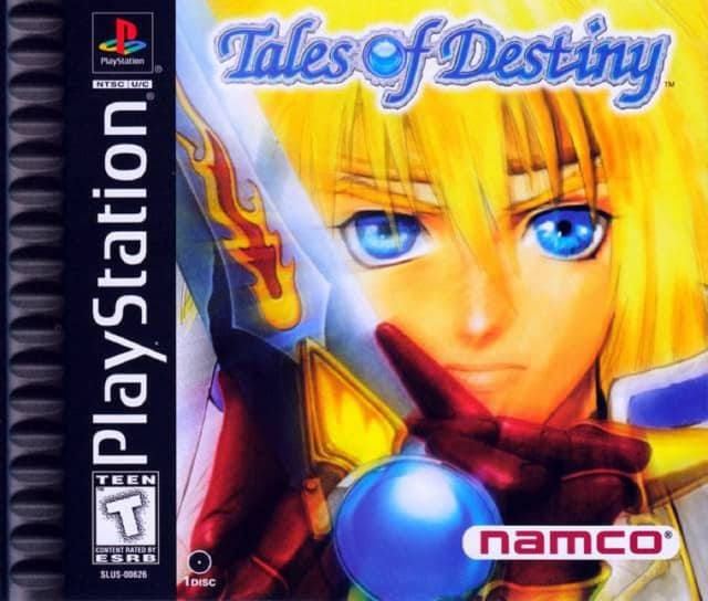 Tales of Destiny PS1 Boxart Front USA 1998