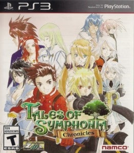 Tales of Symphonia Chronicles PS3 Boxart Front USA 2014