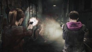 Resident Evil Revelations 2 Claire Moira Coop Teamwork Gameplay Screenshot