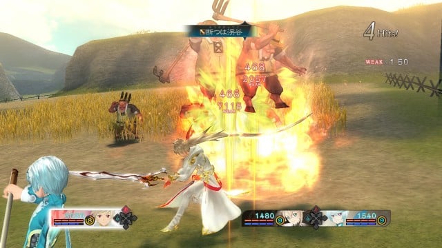 Tales of Zestiria Battle Gameplay Screenshot PS3