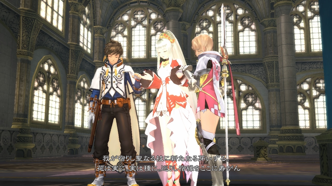 Tales of Zestiria Dialog Gameplay Screenshot PS3