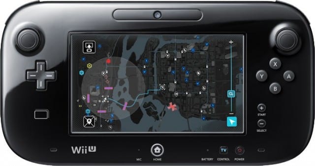 Watchdogs WiiU GamePad Screenshot