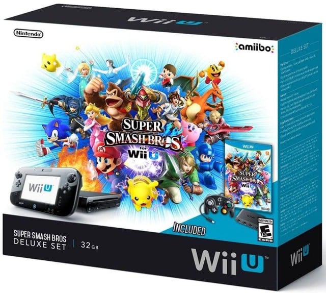 Wii U System Bundle Smash Bros. Console Deluxe Set