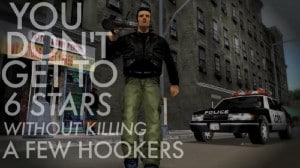 Grand Theft Auto 3 Six Stars Hookers Screenshot Meme