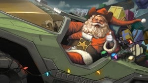 Halo Christmas Wallpaper