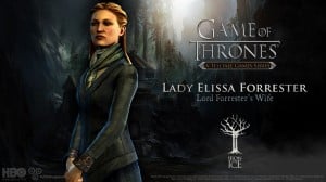 Telltale Game of Thrones Lady Elissa Forrester