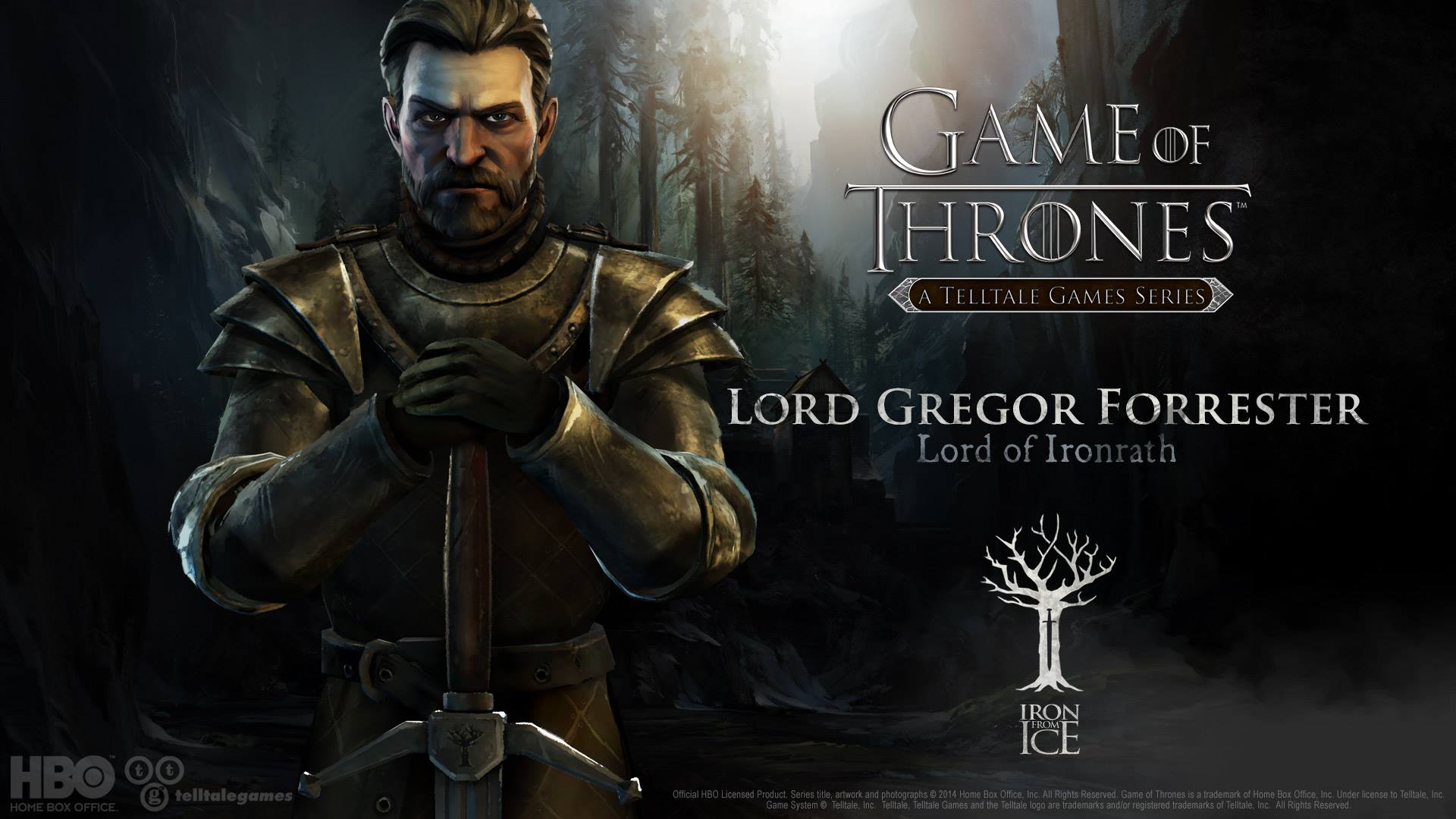 Telltale Game of Thrones Lord Gregor Forrester - 1920 x 1080 jpeg 159kB