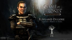 Telltale Game of Thrones Royland Degore