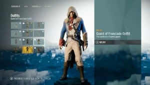Assassin's Creed Unity: Dead Kings Guard of Franciade Outfit