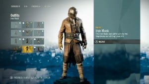 Assassin's Creed Unity: Dead Kings Iron Mask Outfit