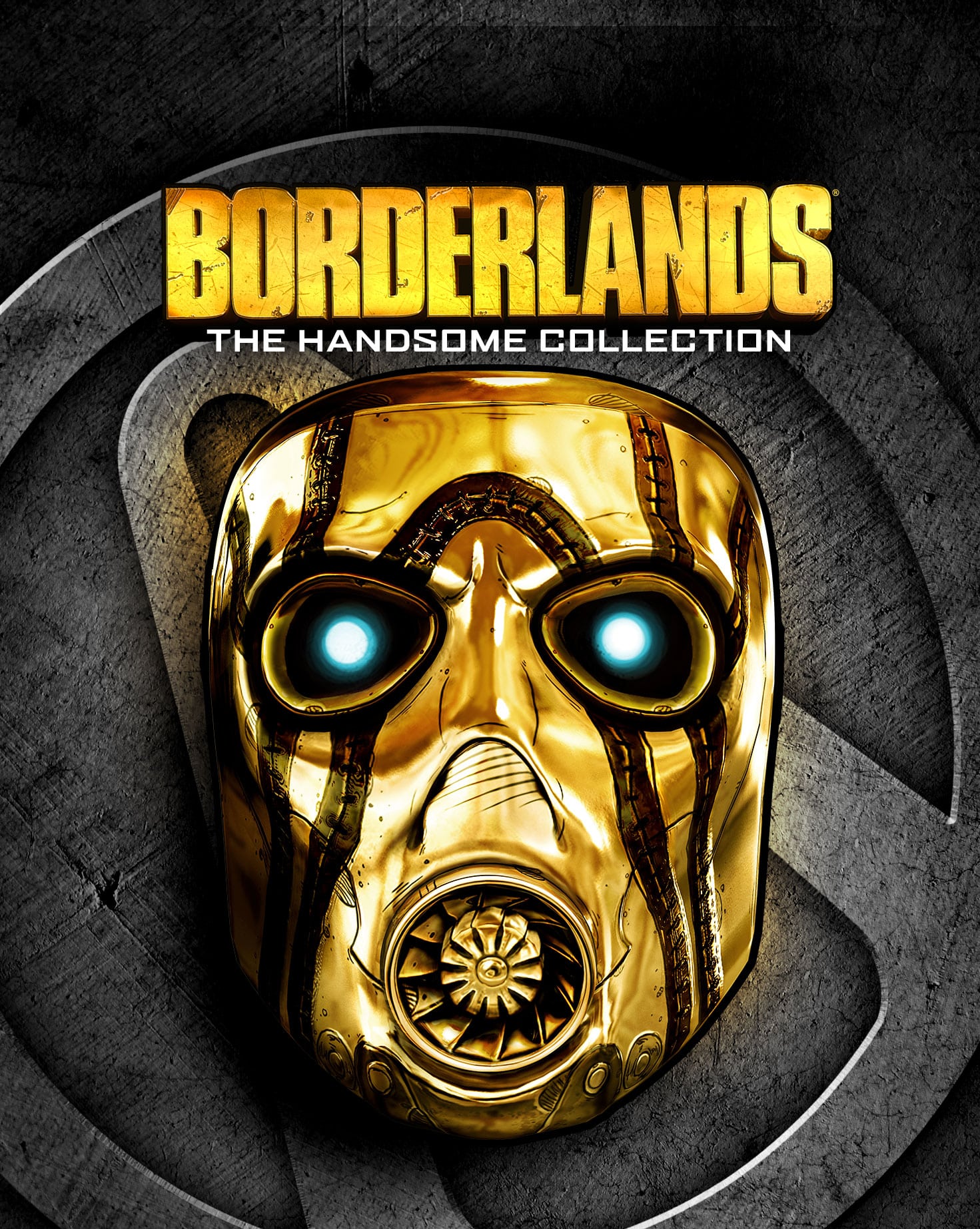 Borderlands: Handsome Collection Gold Mask Logo Artwork