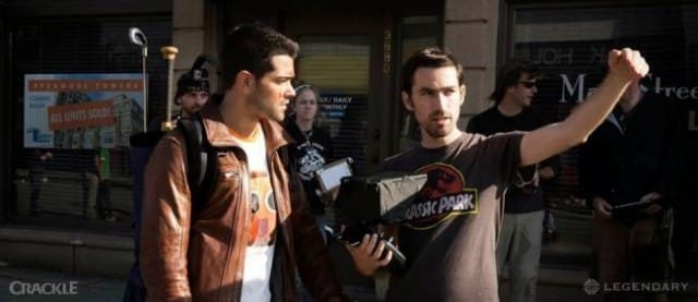 Dead Rising Movie Set Photograph With Director