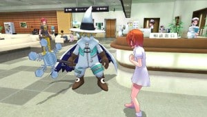 Digimon Story: Cyber Sleuth Nurse Joy PS Vita Gameplay Screenshot