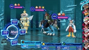 Digimon Story: Cyber Sleuth Battling PS Vita Gameplay Screenshot