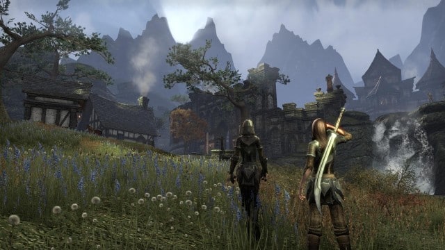 Elder Scrolls Online Xbox One PS4 Beautiful Field Gameplay Screenshot
