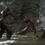 Elder Scrolls Online PS4 Xbox One Gameplay Screenshot Snakes In Swamp