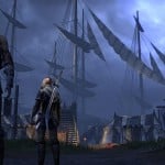 Elder Scrolls Online Xbox One PS4 Nighttime Ships and Sails Gameplay Screenshot