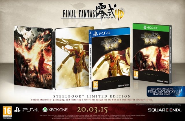 Final Fantasy Type-0 HD Steelbook Edition Europe