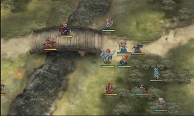 Fire Emblem 2015 Bridge Battle Gameplay Screenshot 3DS
