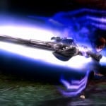 Gods Eater 2: Rage Burst Blue Glow Gameplay Screenshot PS4 PSVita