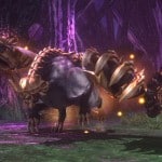 Gods Eater 2: Rage Burst Giant Gold Faced Beast Gameplay Screenshot PS4 PSVita