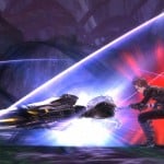 Gods Eater 2: Rage Burst Red Glow Gameplay Screenshot PS4 PSVita