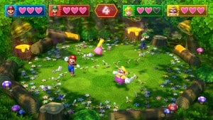 Mario Party 10 Flower Brawl Minigame Gameplay Screenshot Wii U