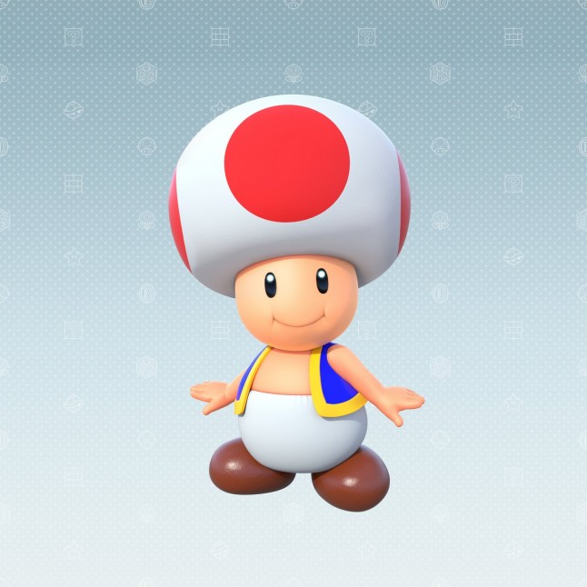 Mario Party 10 Toad Character Profile Artwork Official Wii U 