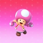 Mario Party 10 Toadette Character Profile Artwork Official Wii U
