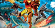 Metroid Prime Trilogy Oldschool Retro Style Poster Artwork