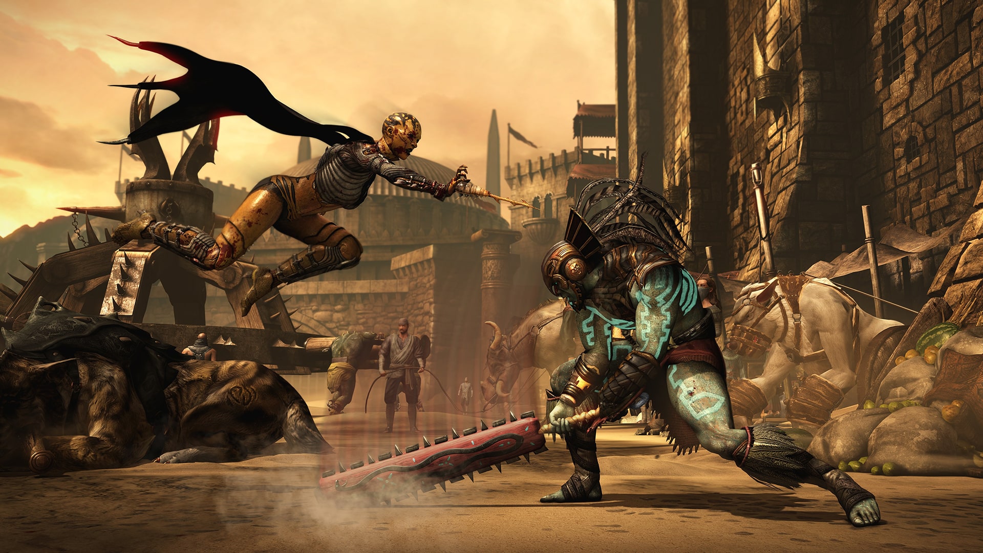 Mortal Kombat X Dvorah vs Kotal Khan Gameplay Screenshot