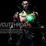 Mortal Kombat X Kano Cutthroat Variation Character Artwork Cutting Edge
