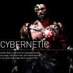 Mortal Kombat X Kano Cybernatic Variation Character Artwork Firepower