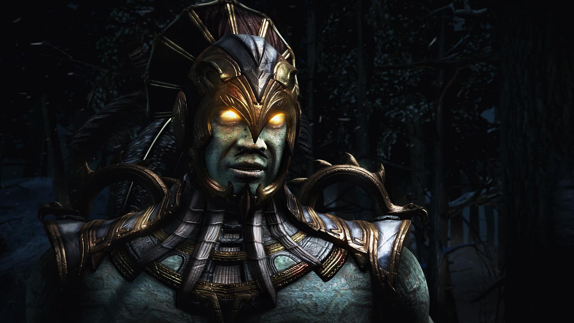 Mortal Kombat X Kotal Khan Bloodgod Character Artwork