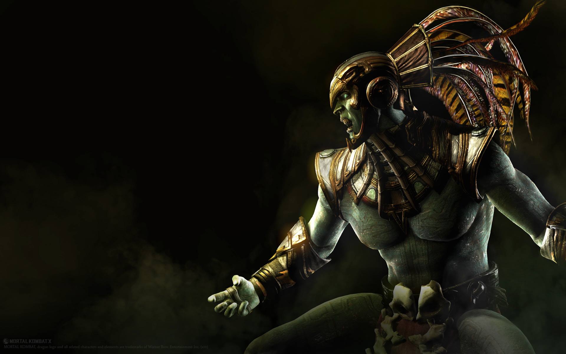 Mortal Kombat X Kotal Khan Sacrifice Yourself to the War God Character Artwork