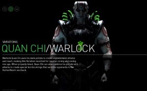 Mortal Kombat X Quan Chi Warlock Variation Character Artwork Watch Your Back