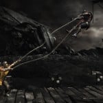 Mortal Kombat X Scorpion Spear Swing Gameplay Screenshot