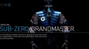 Mortal Kombat X Subzero Grand Master Character Artwork Speaks for Lin Kuei