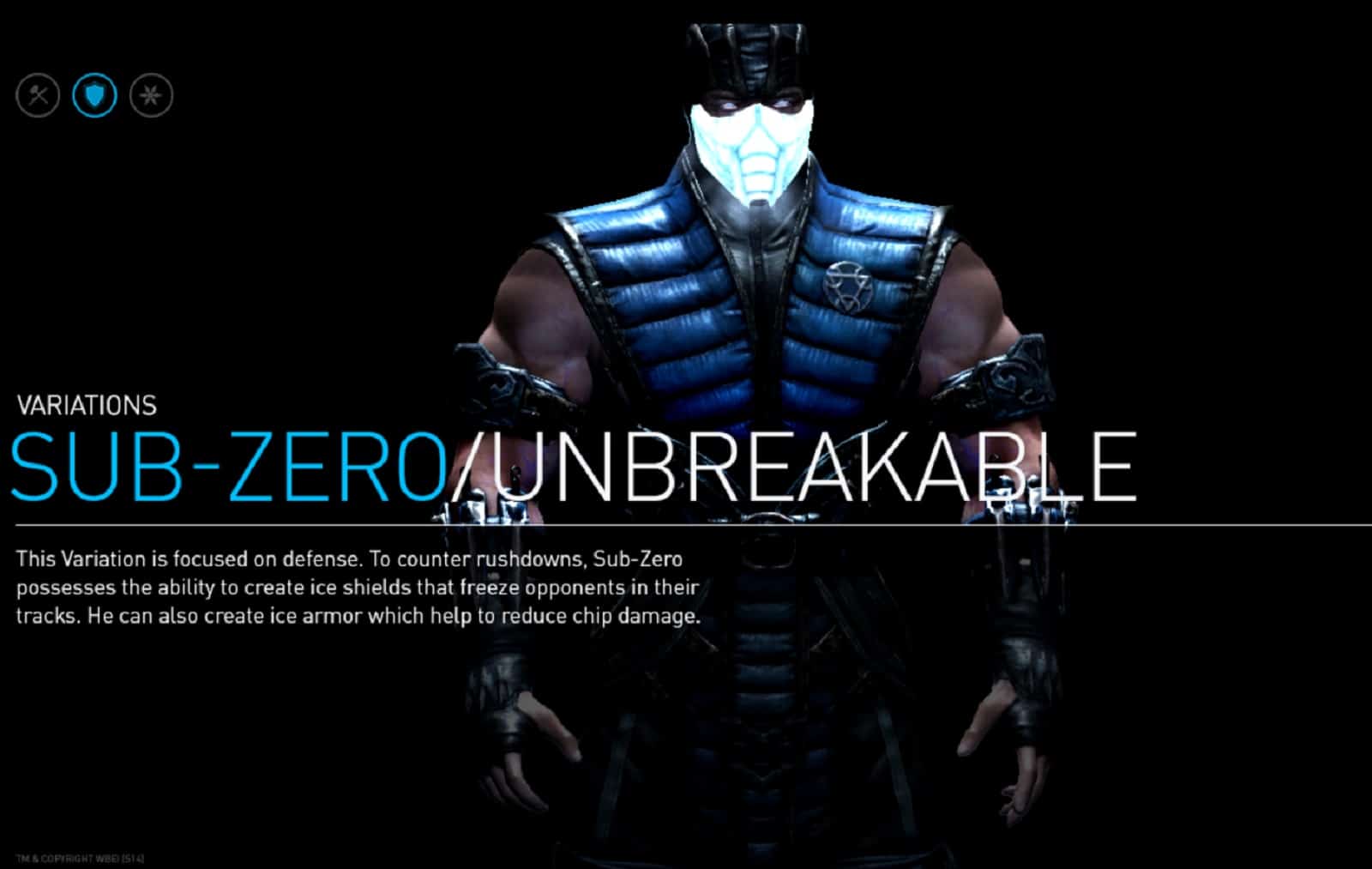 Mortal Kombat X Subzero Unbreakable Character Artwork Frozen Fortress