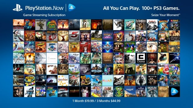 PlayStation Now Games List